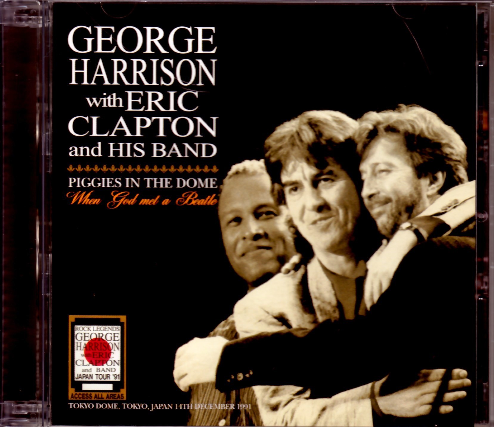 George Harrison,Eric Clapton ジョージ・ハリソン/Tokyo,Japan 12.14.1991