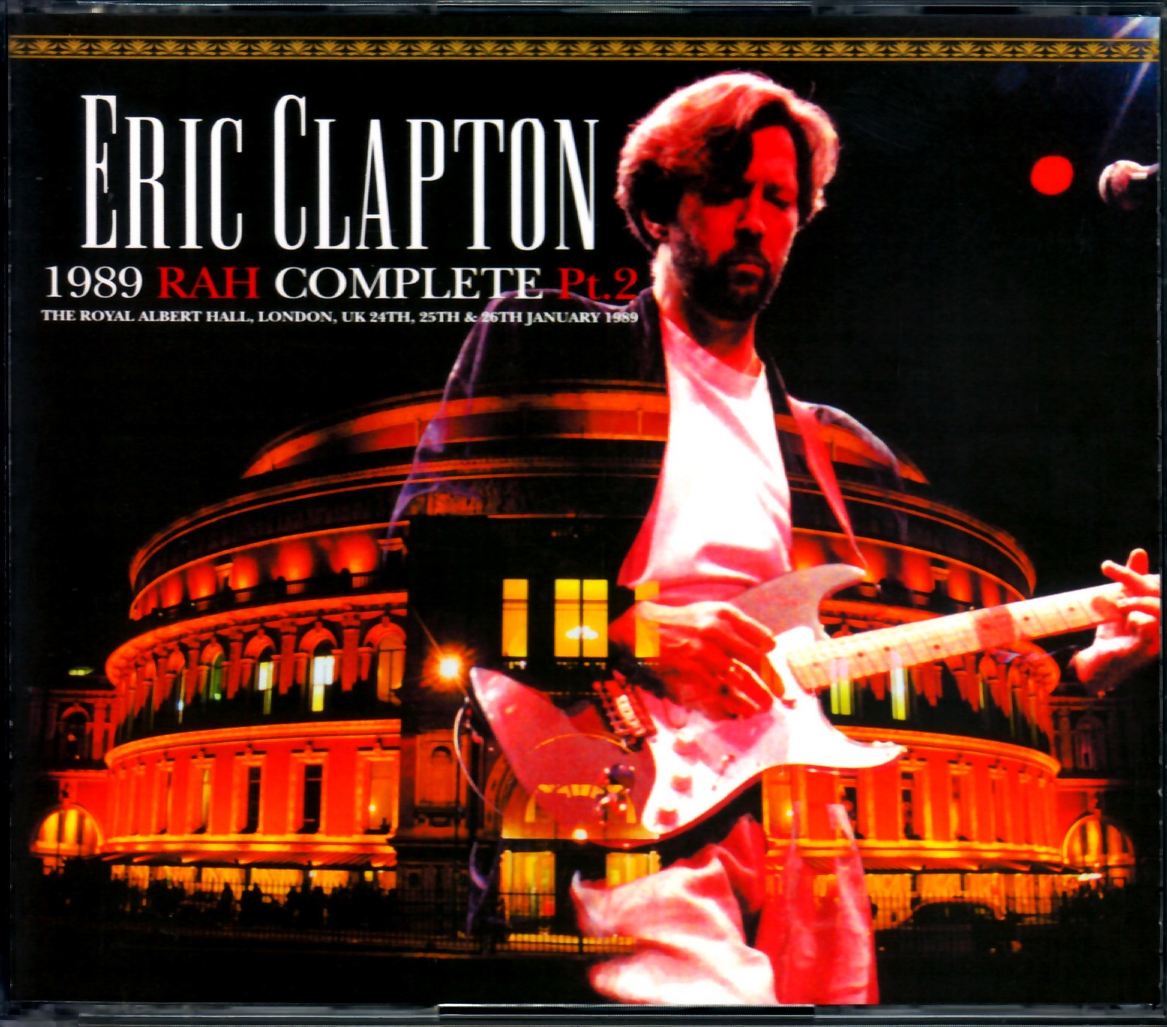 Eric Clapton エリック・クラプトン/London,UK 1.24.25.26.1989