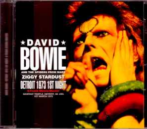 David Bowie デヴィッド・ボウイ/MI,USA 3.1.1973