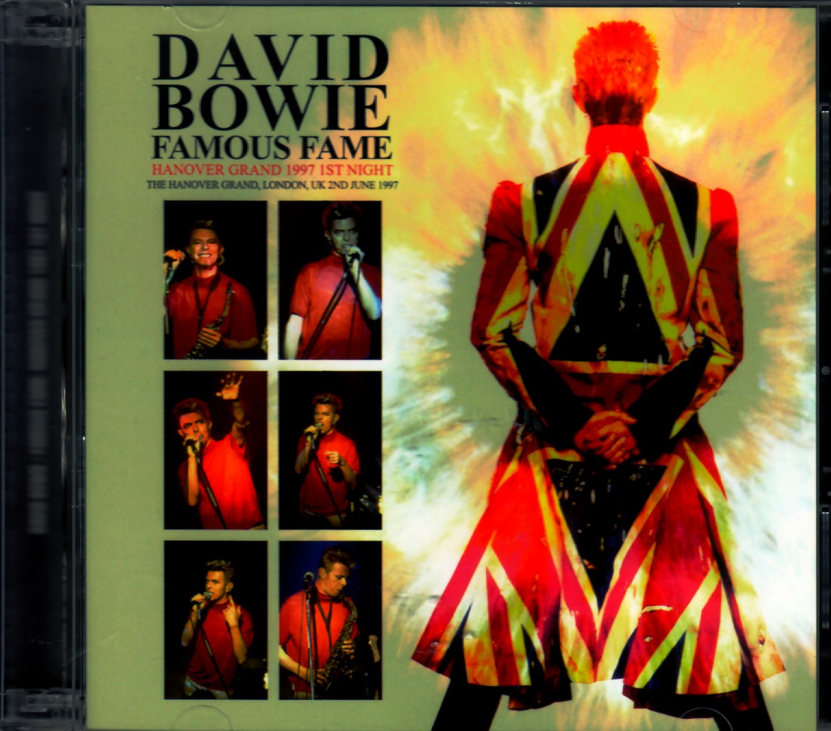 David Bowie デヴィッド・ボウイ/London,UK 6.2.1997