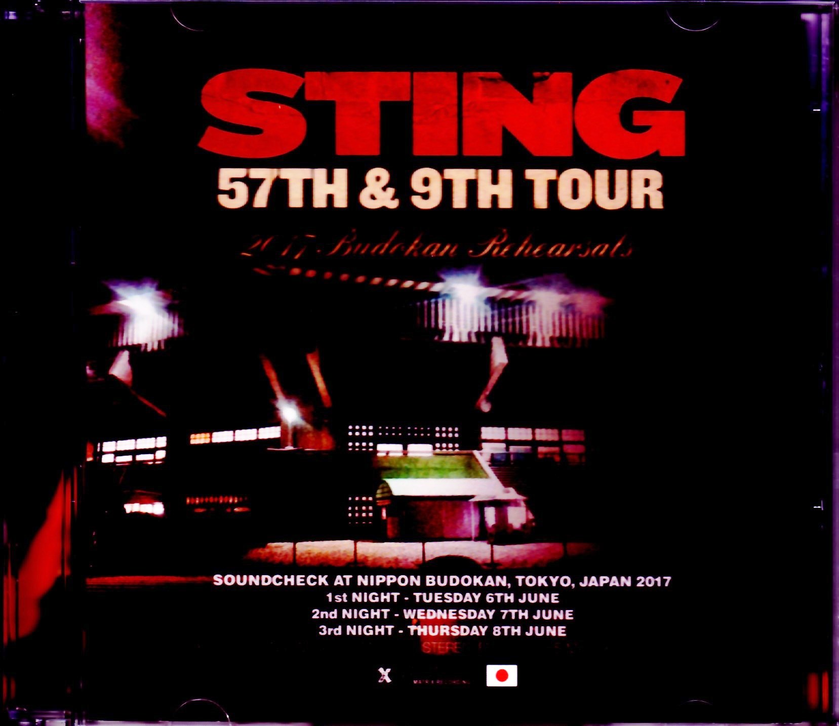 Sting スティング/Tokyo,Japan 2017 Soundcheck Collection IEM Matrix Ver