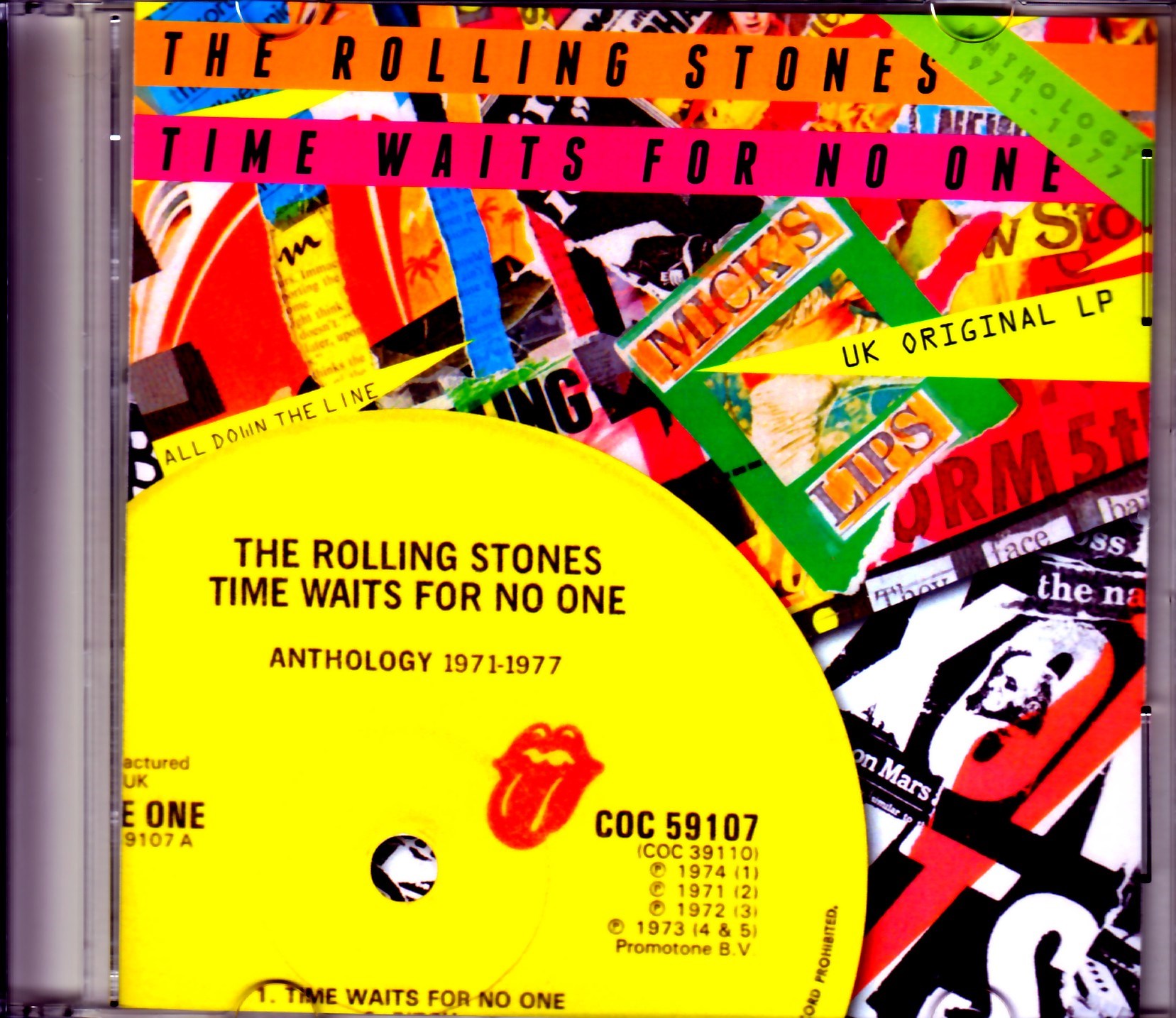 Rolling Stones ローリング・ストーンズ/Time Waits for No One Original UK LP Ver