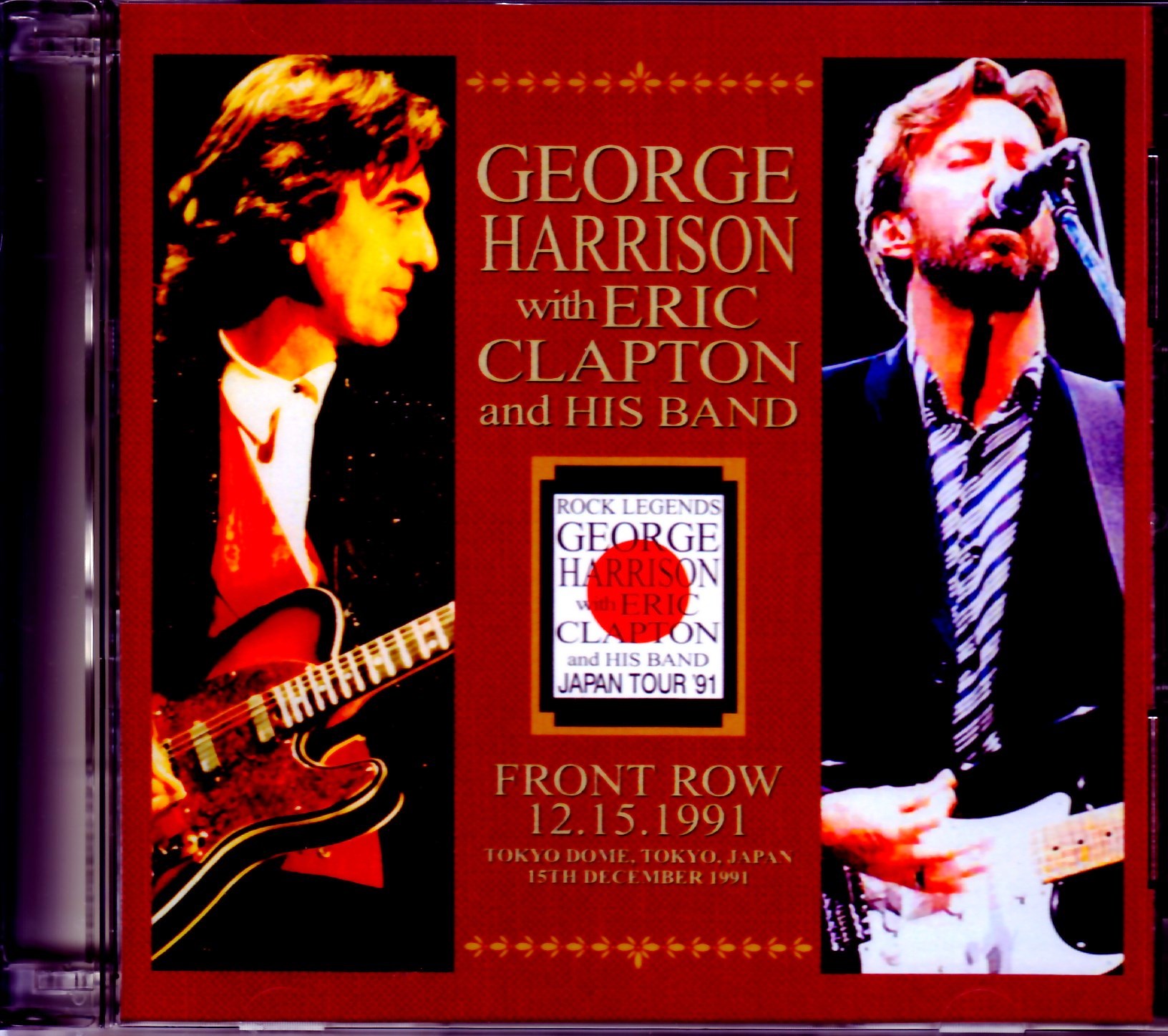 George Harrison,Eric Clapton ジョージ・ハリソン/Tokyo,Japan 12.15.1991
