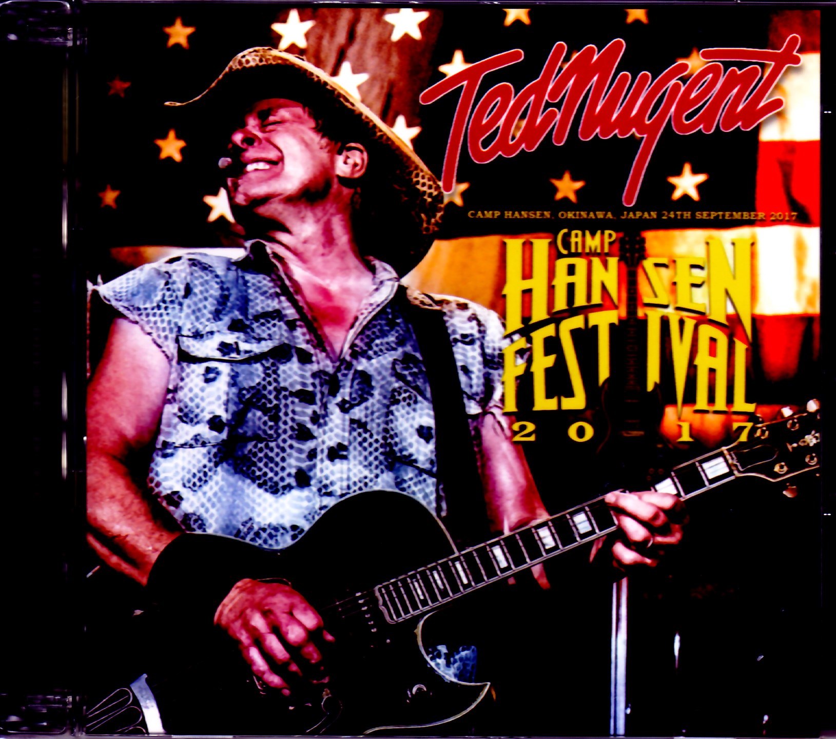 Ted Nugent テッド・ニュージェント/Okinawa,Japan 2017 monotoneextra コレクターズCD・DVD