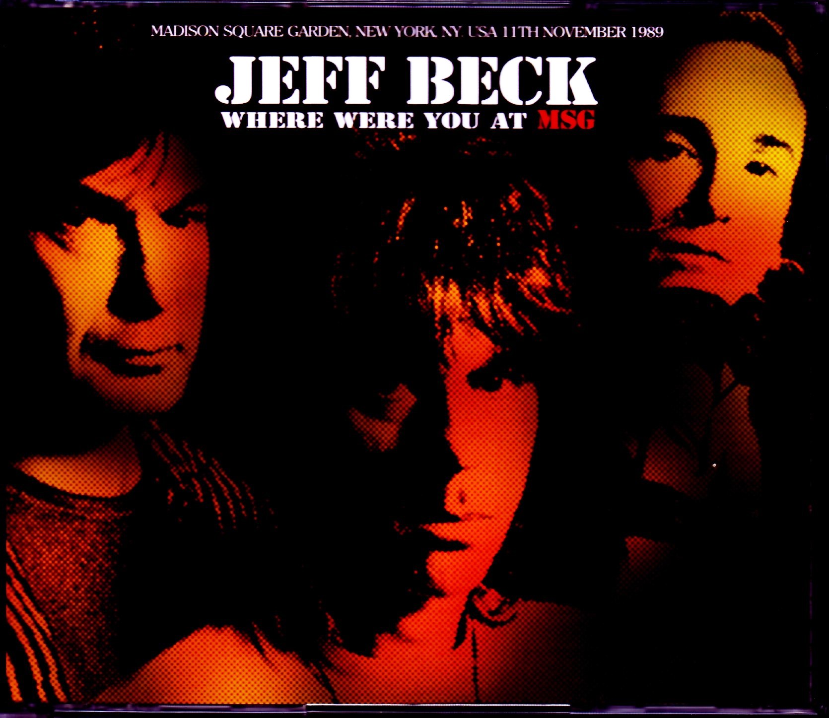 Jeff Beck ジェフ・ベック/NY,USA 1989 3Diff Source