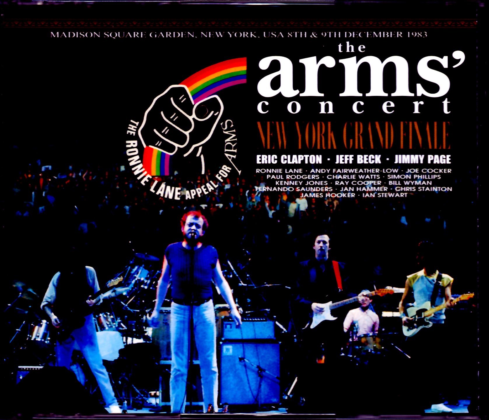 Eric Clapton,Jeff Beck,Jimmy Page The Arms’ Concert/NY,USA 1983 2Days Complete