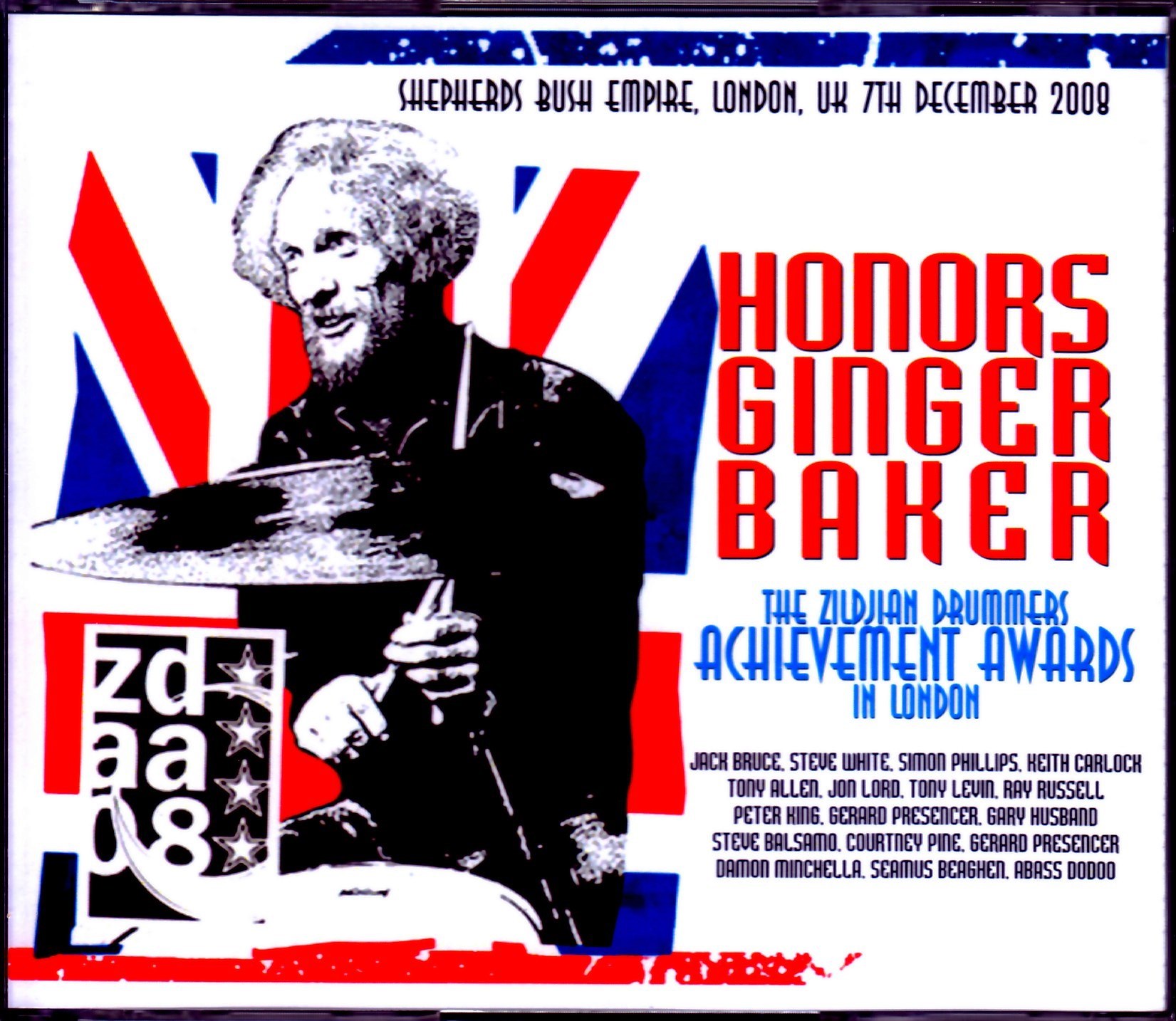 Ginger Baker,Jack Bruce,Simon Phillips ジンジャー・ベイカー/London,UK 2008