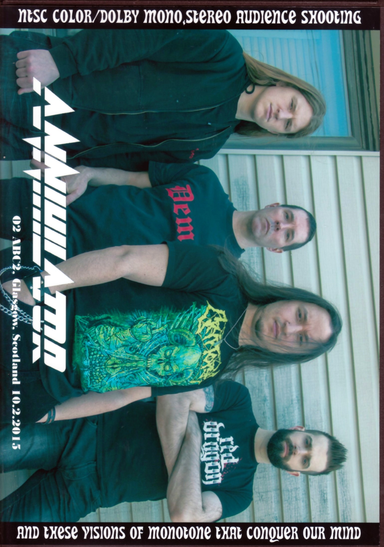 Annihilator アナイアレイター/Scotland,UK 2015