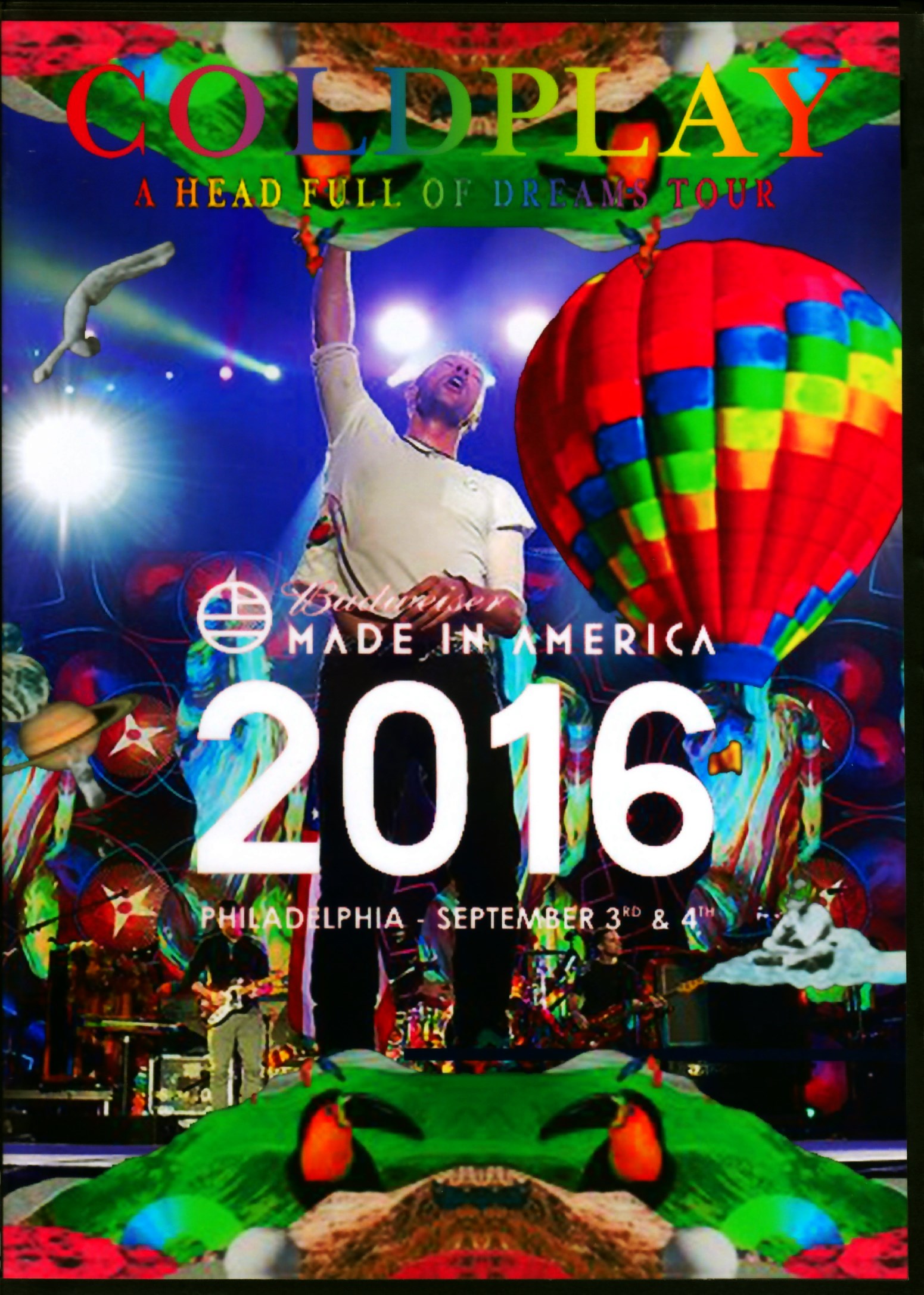 Coldplay コールドプレイ/PA,USA 2016