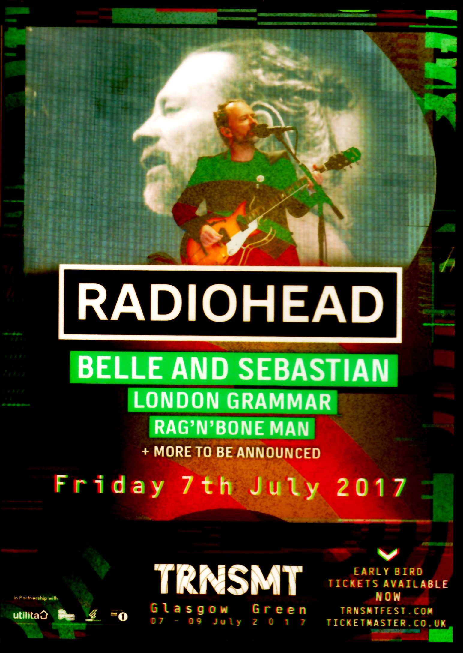 Radiohead レディオヘッド/Scotland,UK 2017