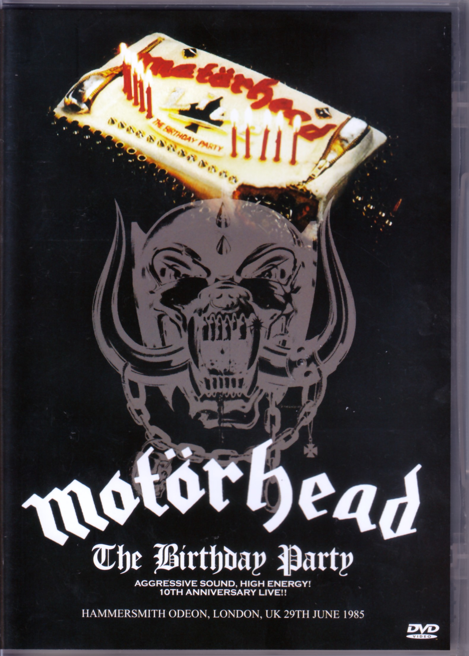 Motorhead モーターヘッド/London,UK 1985 Lazer Disc Version