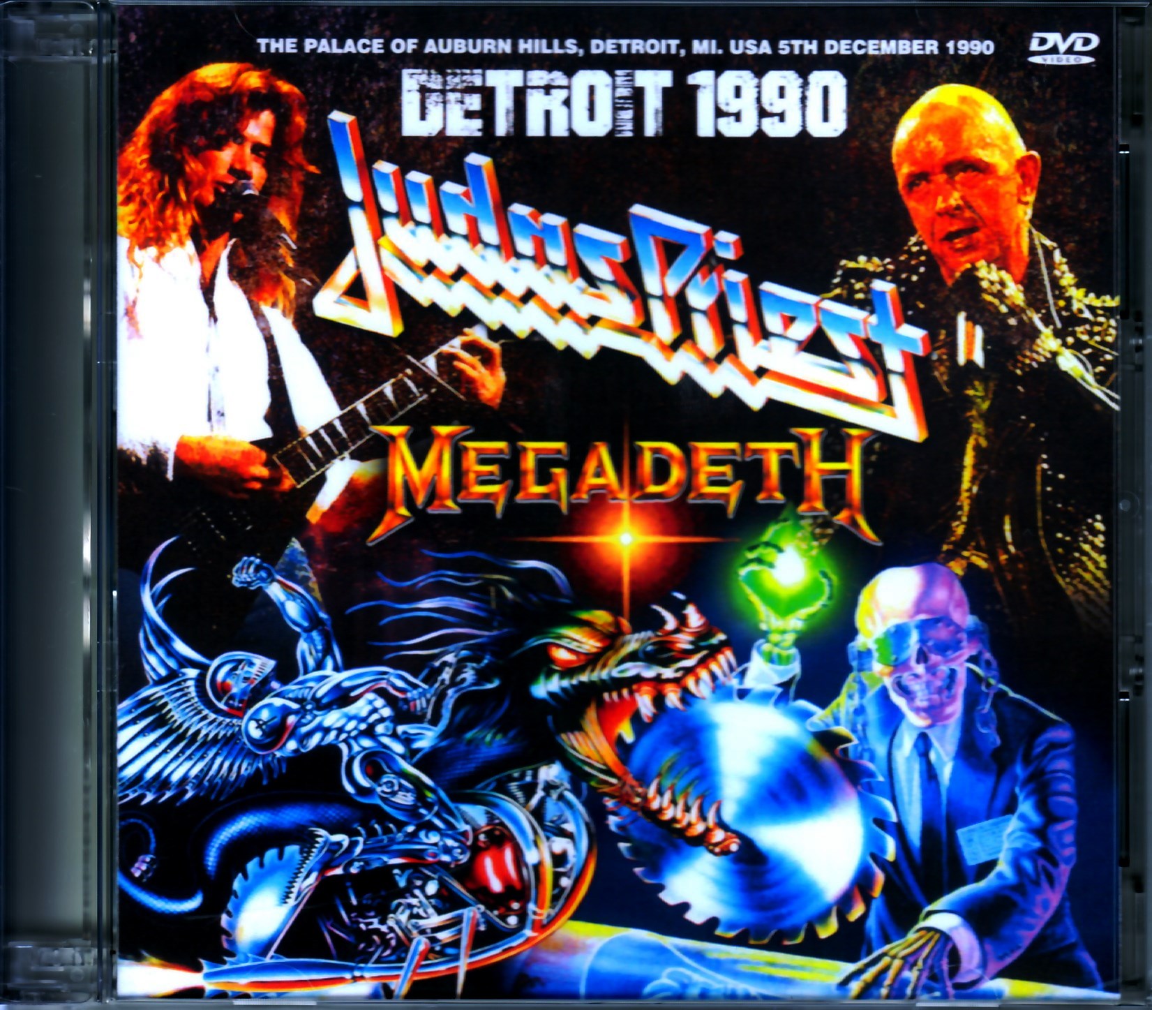 Judas Priest,Megadeth ジューダス・プリースト/MI,USA 1990