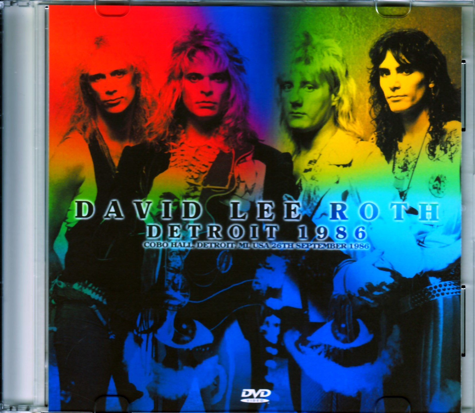 David Lee Roth デヴィッド・リー・ロス/MI,USA 1986