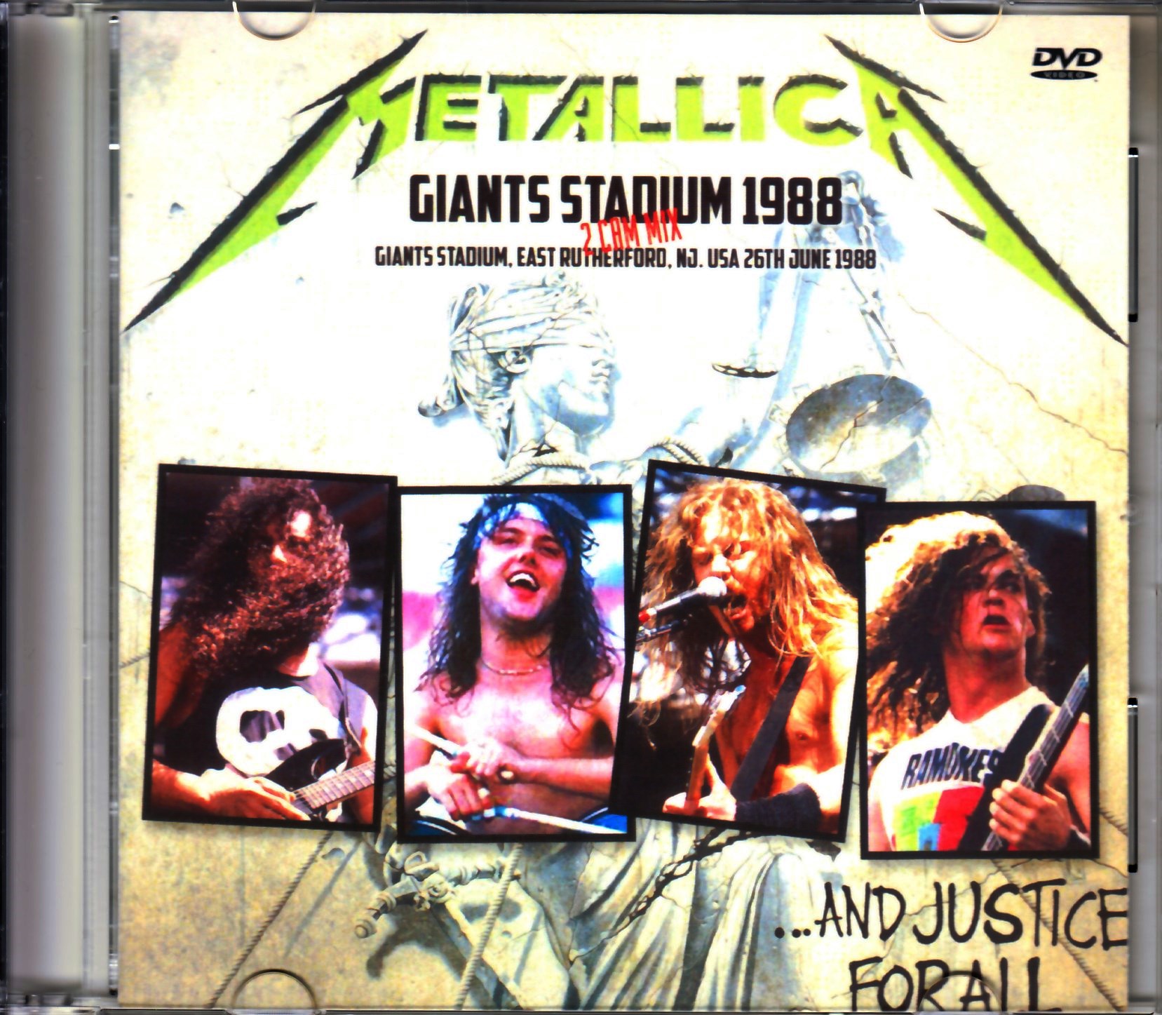 Metallica メタリカ/NJ,USA 1988