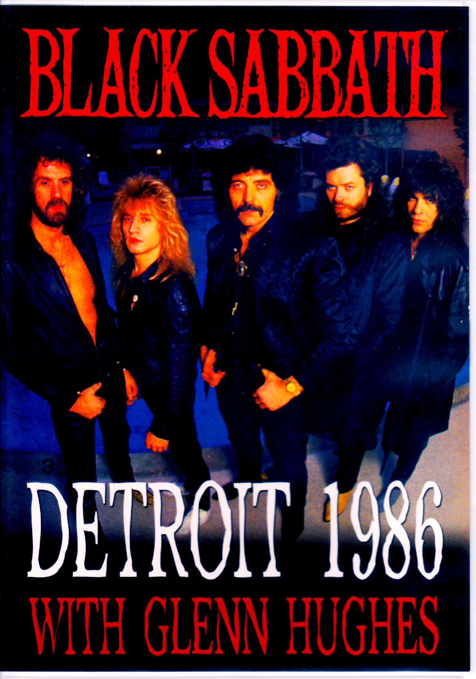Black Sabbath,Glenn Hughes ブラック・サバス/MI,USA 1986