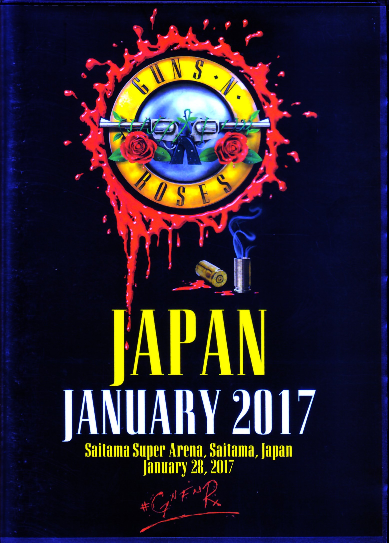 Guns N’ Roses ガンズ・アンド・ローゼス/Saitama,Japan 1.28.2017
