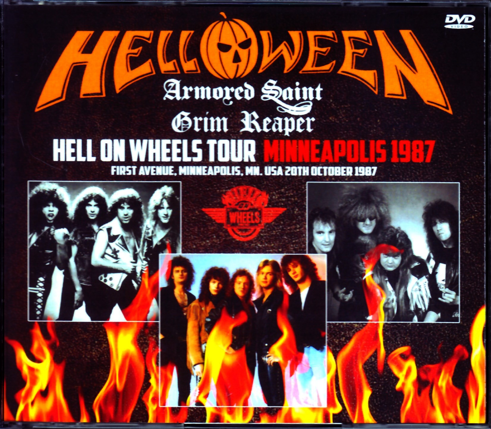 Helloween,Armored Saint,Grim Greaper ハロウィン/MN,USA 1987