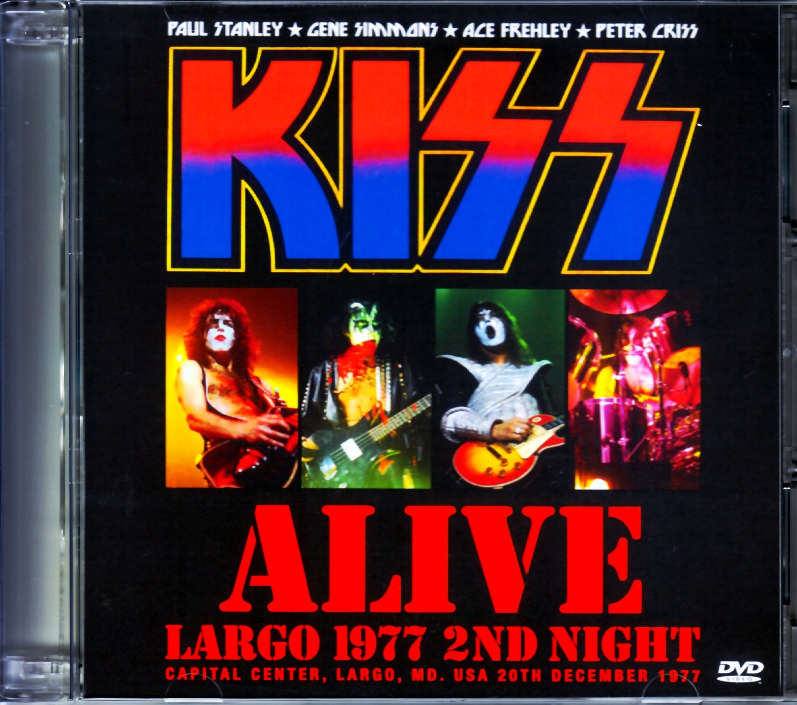 Kiss キッス/MD,USA 12.20.1977 2 Versions
