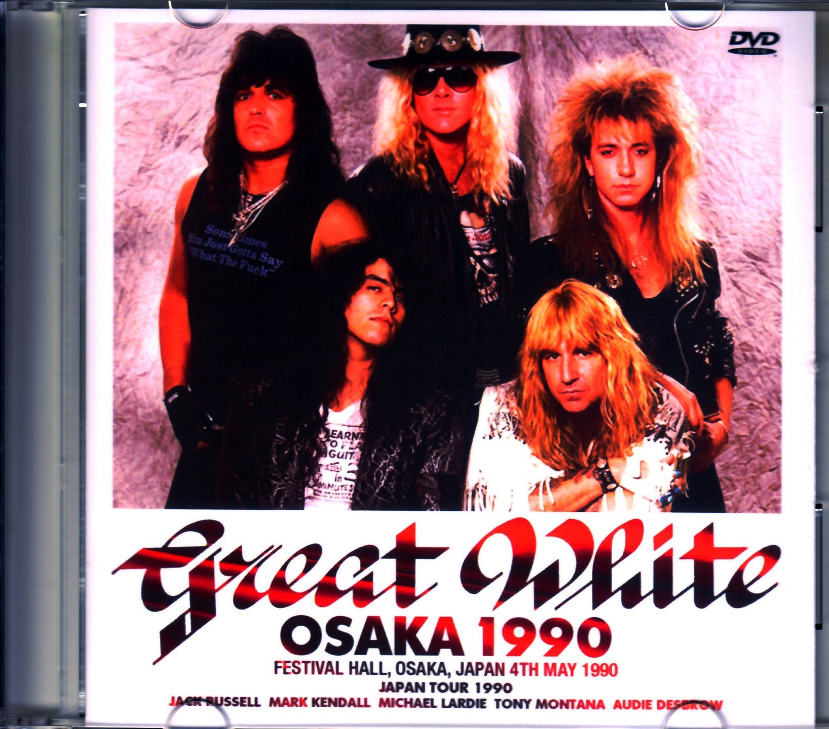 Great White グレイト・ホワイト/Osaka,Japan 1990