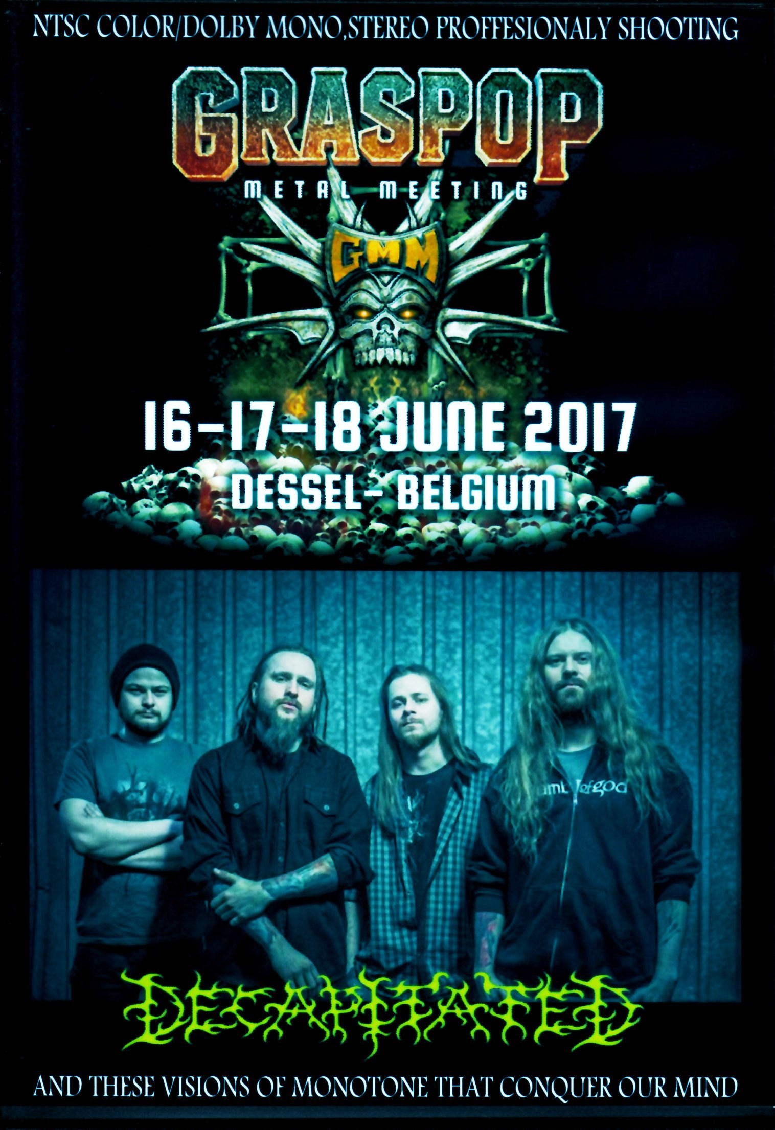 Decapitated ディキャピテイテッド/Belgium 2017