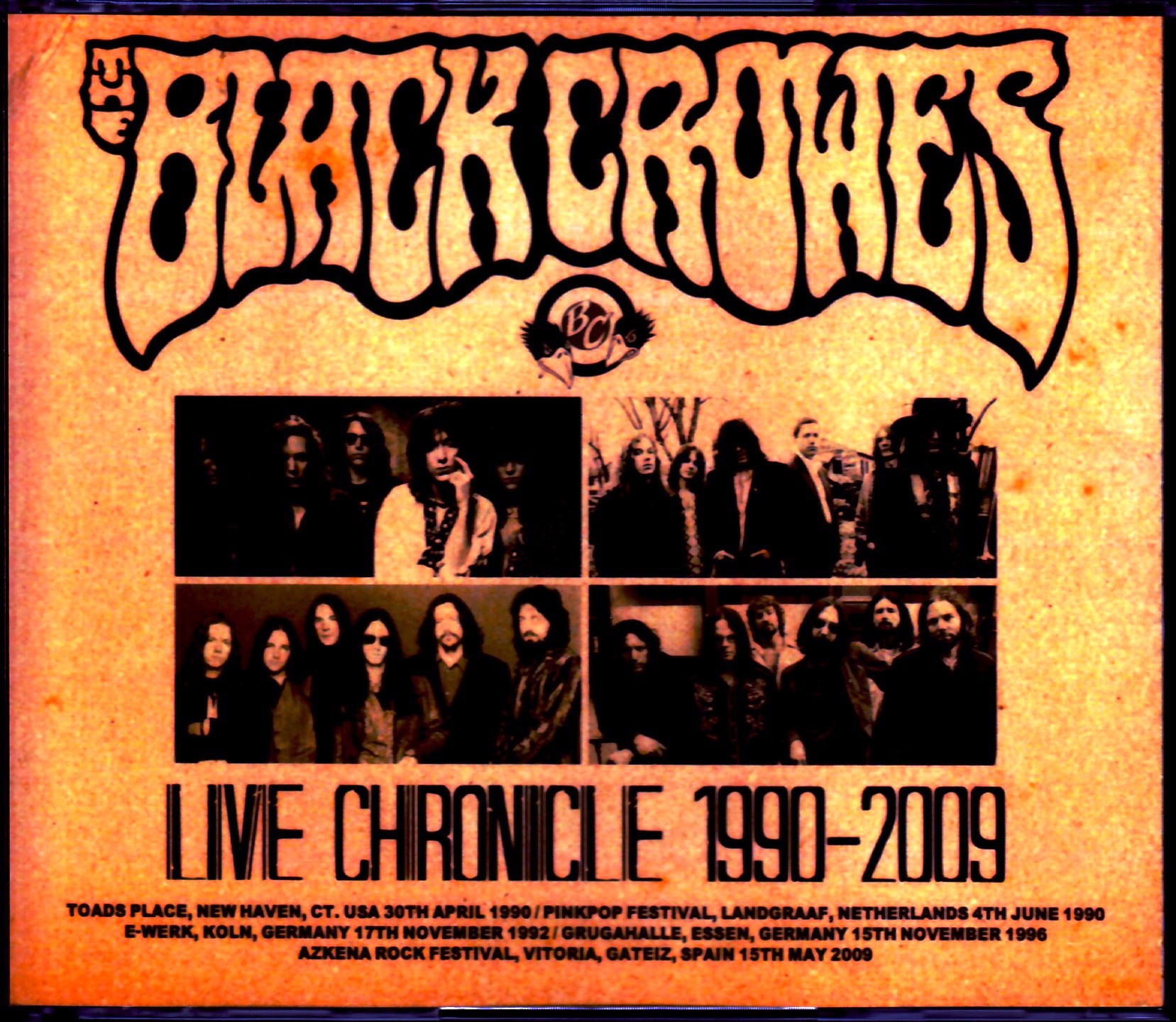 Black Crowes ブラック・クロウズ/Live Chronicles 1990-2009