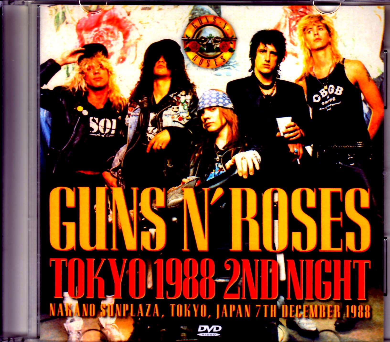 Guns N’ Roses ガンズ・アンド・ローゼス/Tokyo,Japan 1988 Upgrade Guns N’ Roses ガンズ・アンド・ローゼス/Tokyo,Japan 1988 Upgrade