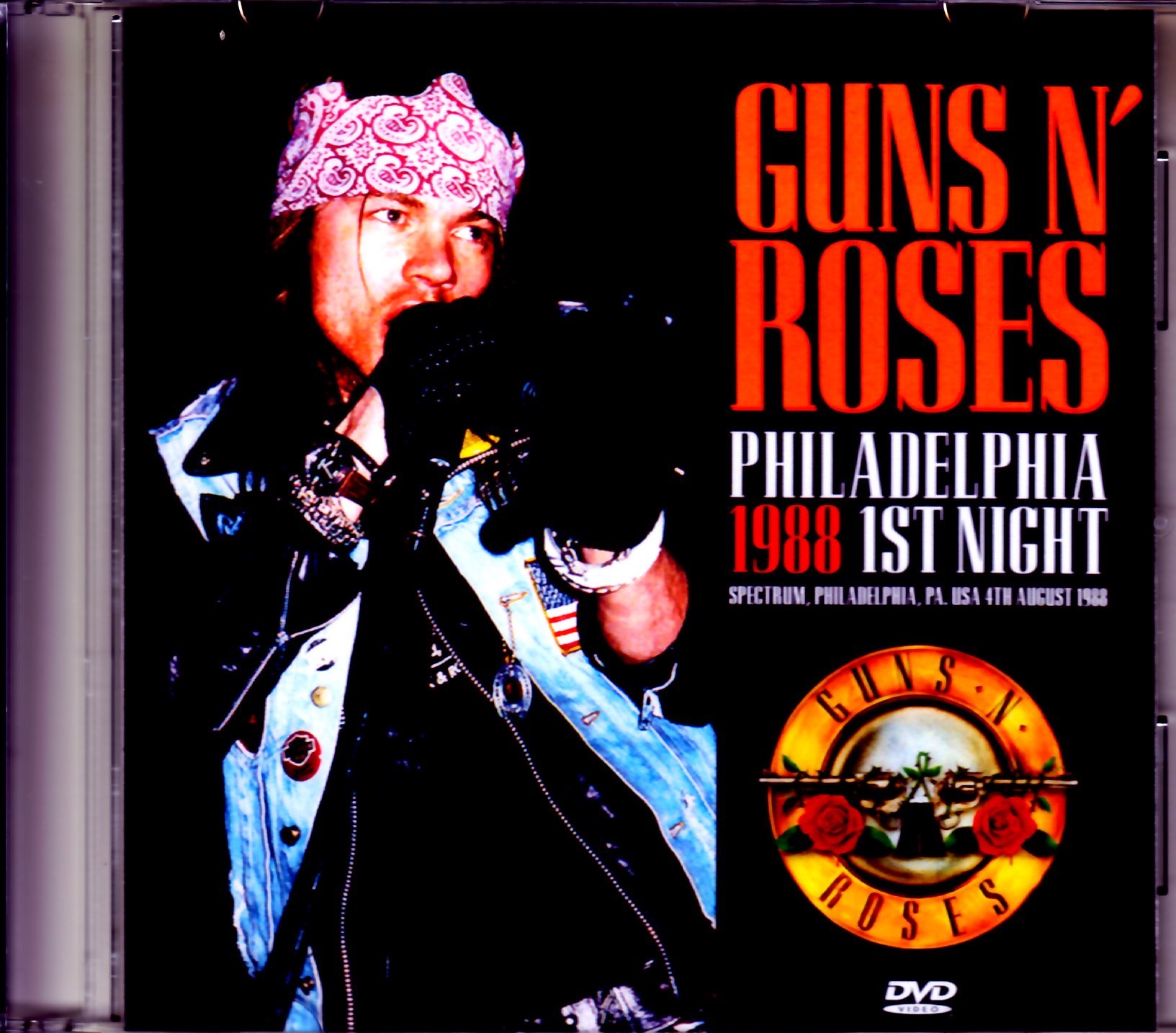 Guns N’ Roses ガンズ・アンド・ローゼス/PA,USA 1988