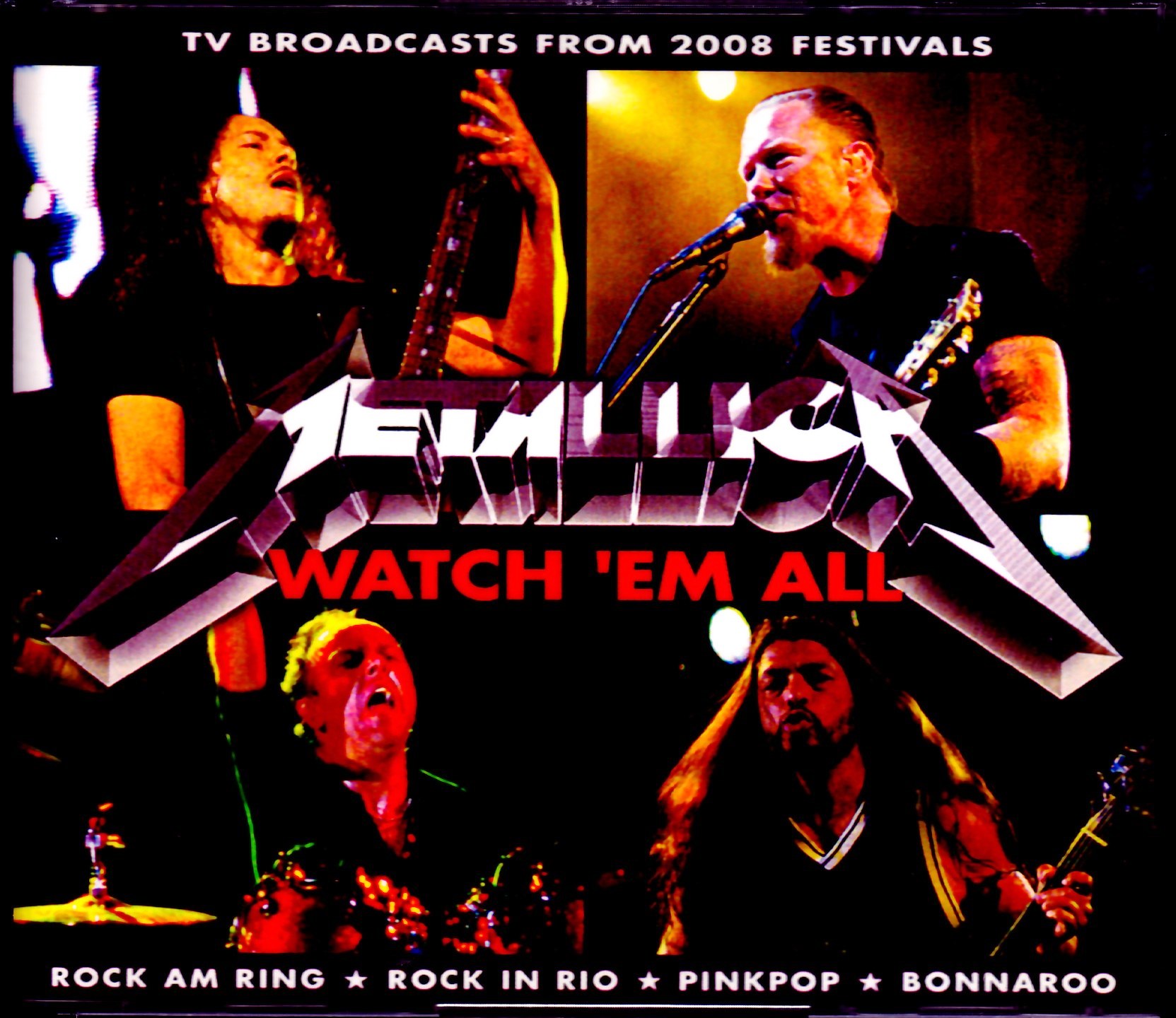 Metallica メタリカ/TV Broadcasts 2008 Festivals