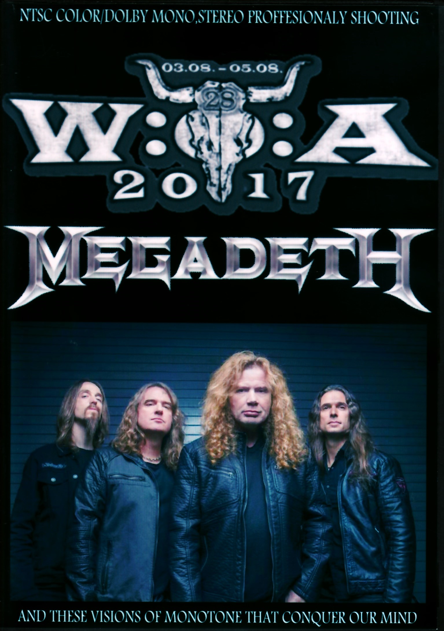 Megadeth メガデス/Germany 2017