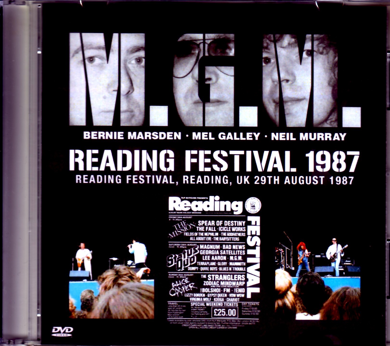 M.G.M. Bernie Marsden,Mel Galley,Neil Murray/UK 1987 & more