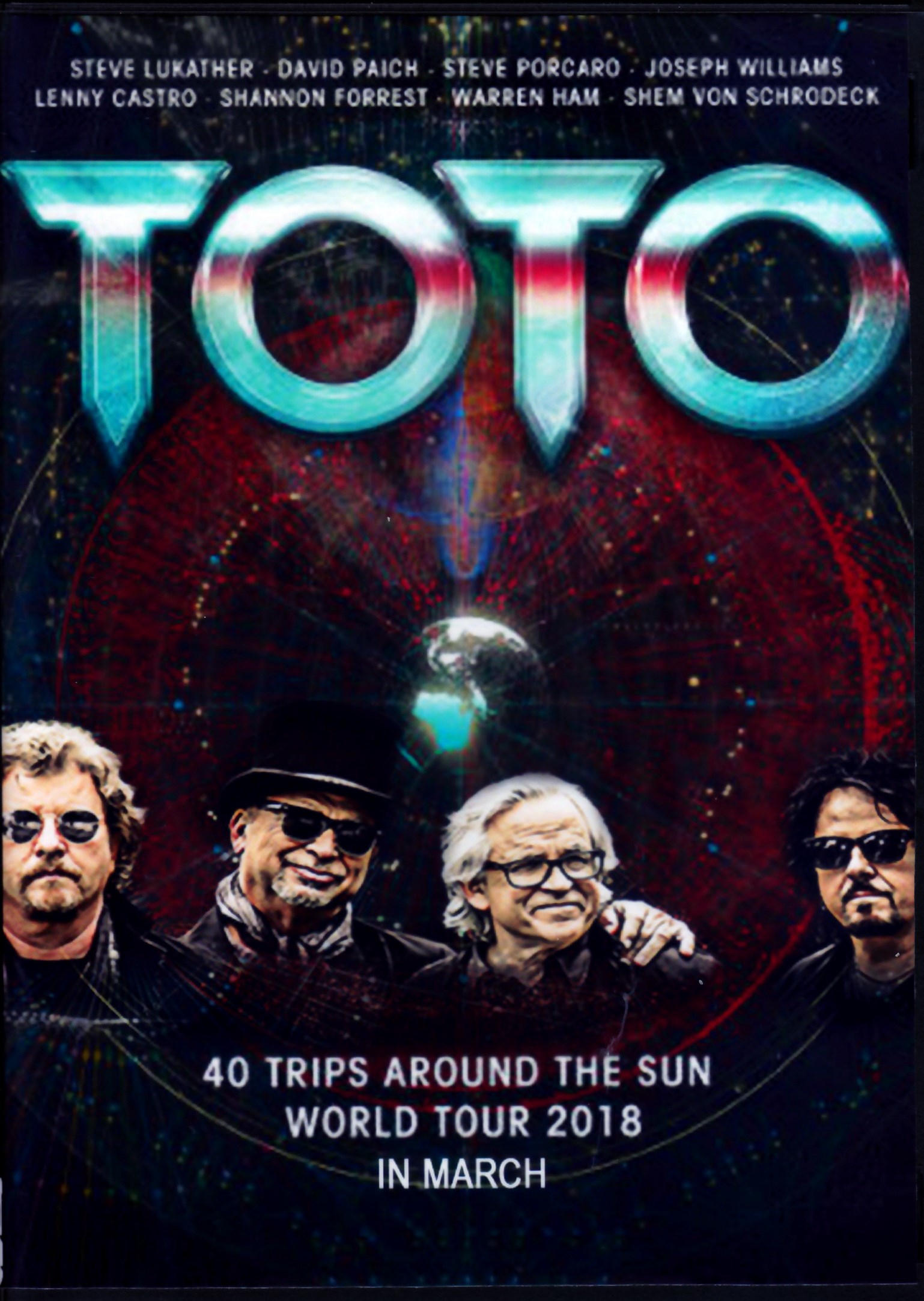 Toto トト/Europe Tour March 2018