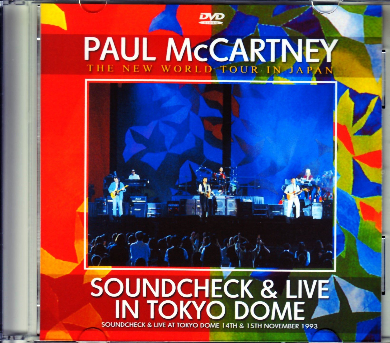 Paul McCartney ポール・マッカートニー/Tokyo,Japan 1993 Broadcast & Soundcheck