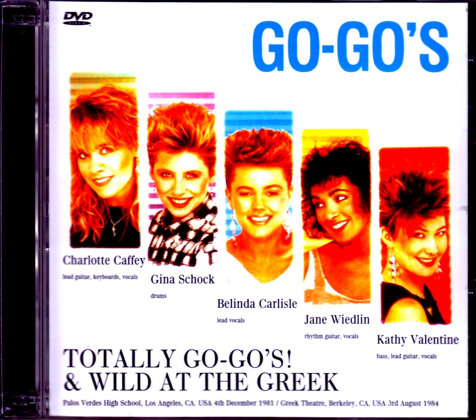 Go-Go’s ゴーゴーズ/CA,USA 1981 & 1984