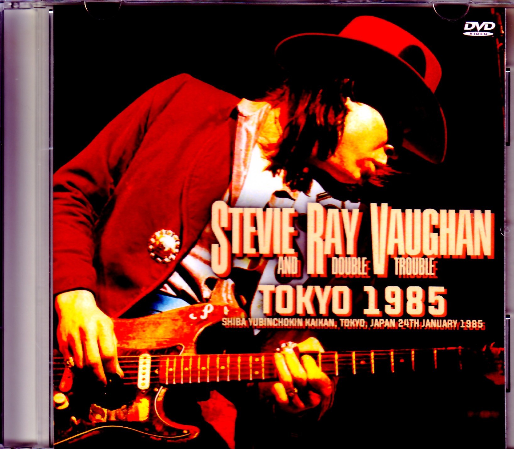 Stevie Ray Vaughan スティーヴィー・レイ・ヴォーン/Tokyo,Japan 1985 LD Ver.