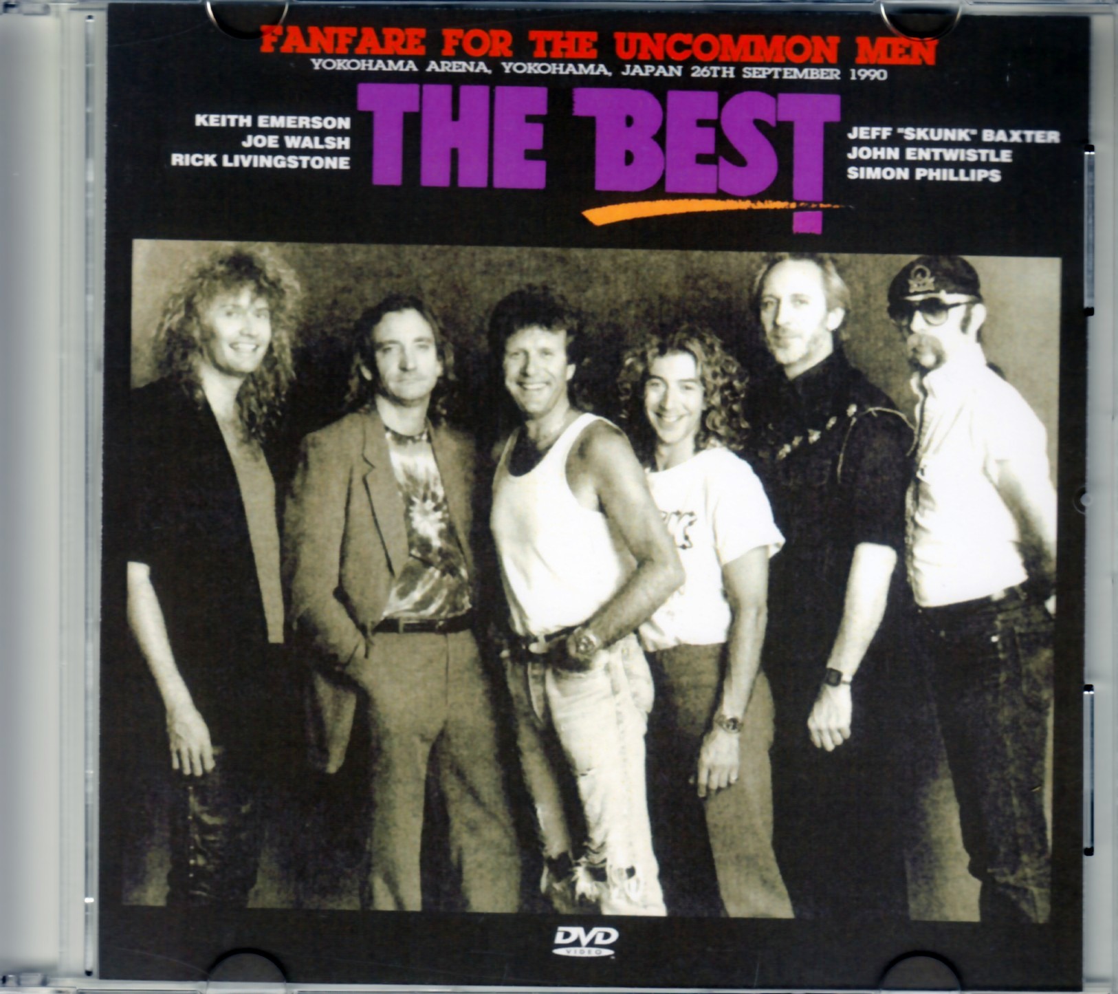 Various Artists Keith Emerson,Joe Walsh/Kanagawa,Japan 1990