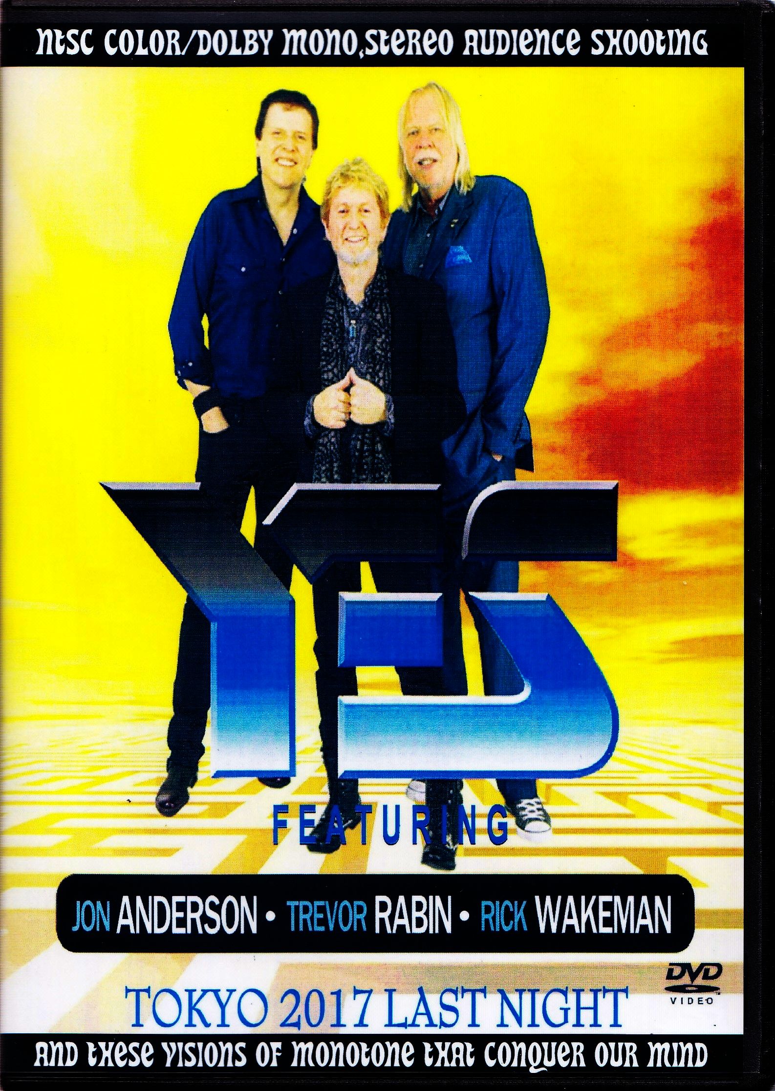 Yes Jon Anderson,Trevor Rabin,Rick Wakeman イエス/Tokyo,Japan 4.19.2017