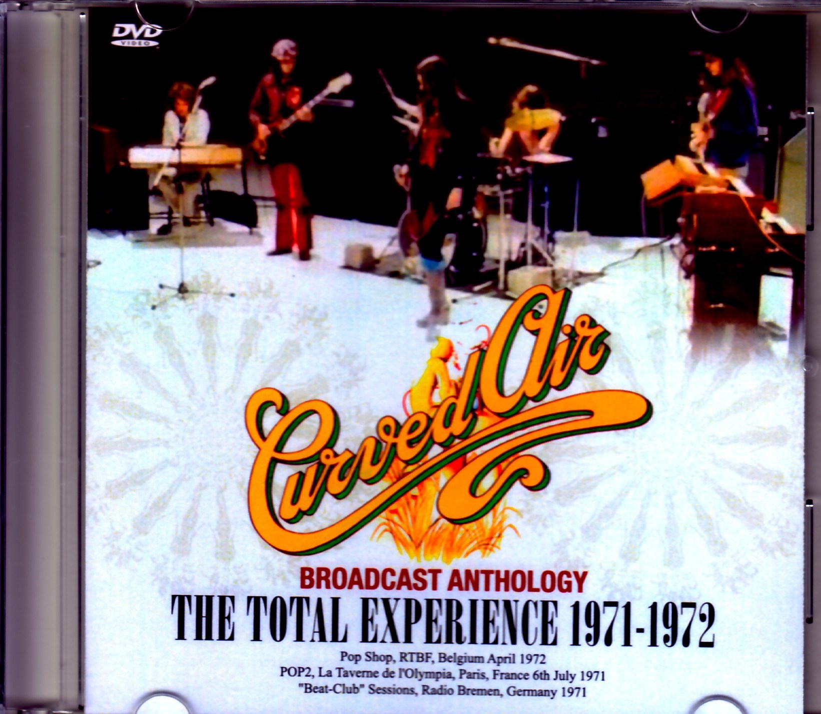 Curved Air カーヴド・エアー/Studio Live Video Compilation