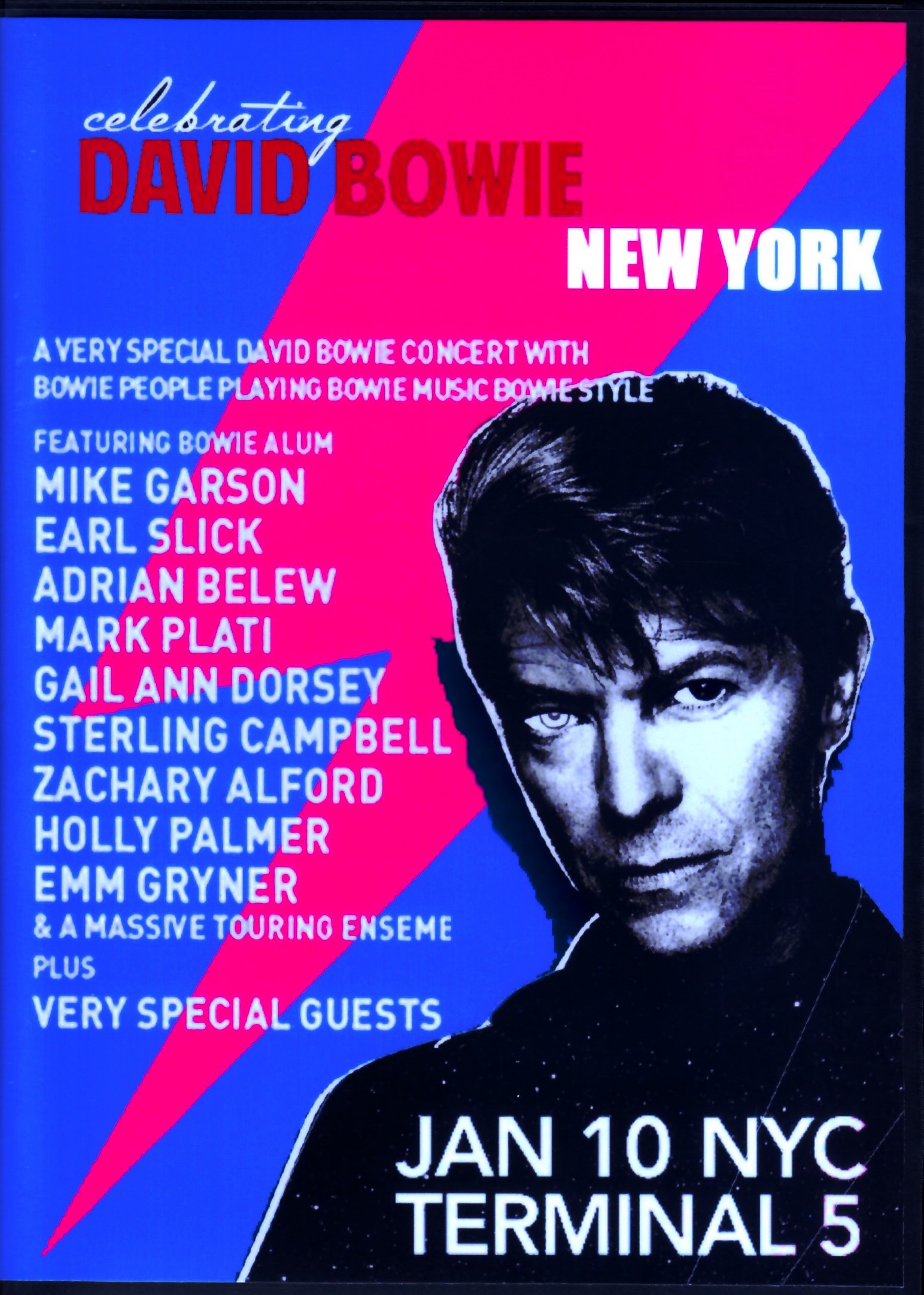 Various Artists Tribute Live Tour David Bowie デヴィッド・ボウイ/NY,USA 2017