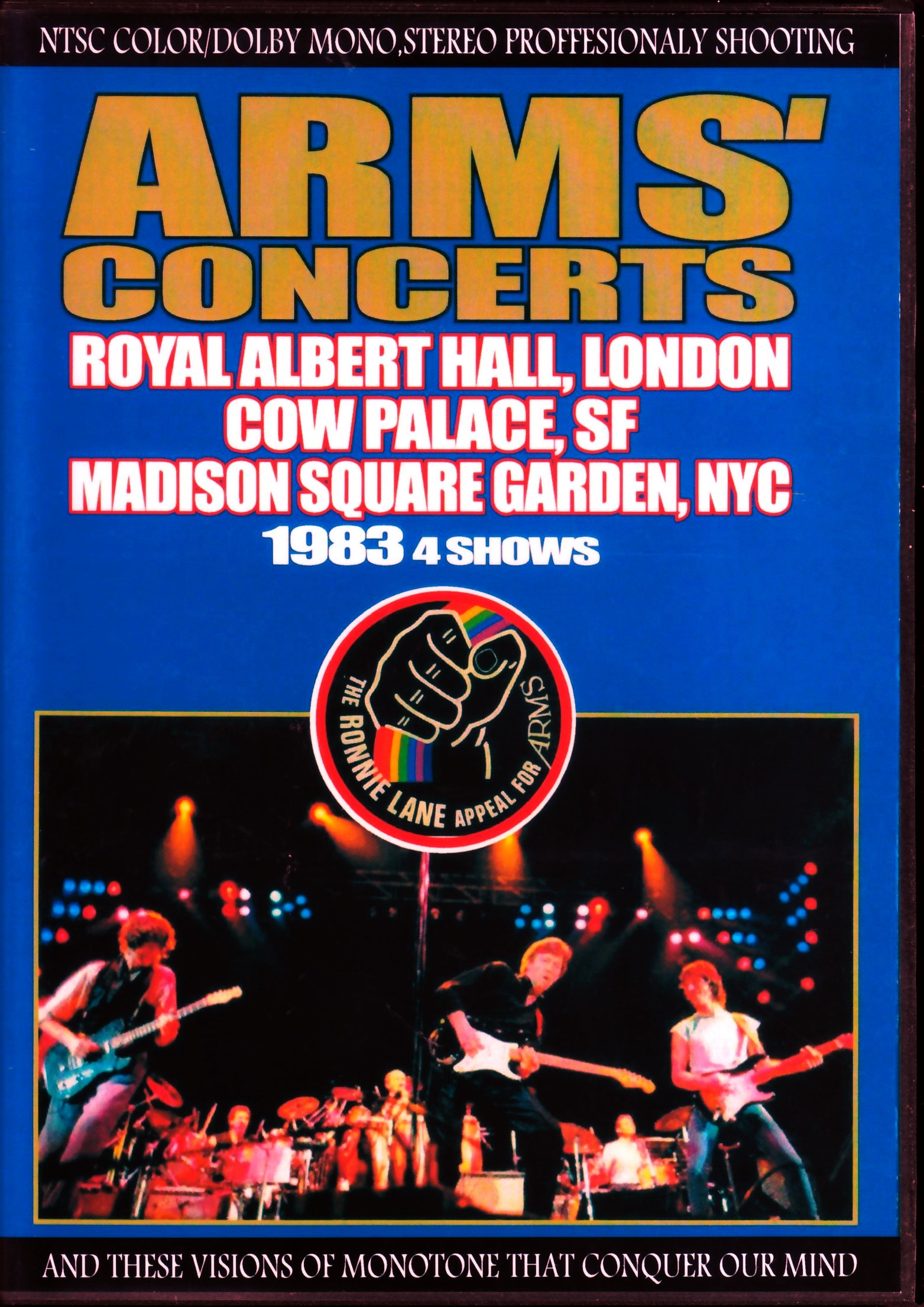 Eric Clapton,Jeff Beck,Jimmy Page Ronnie Lane/London,UK & NY,USA 1983 4Days Complete