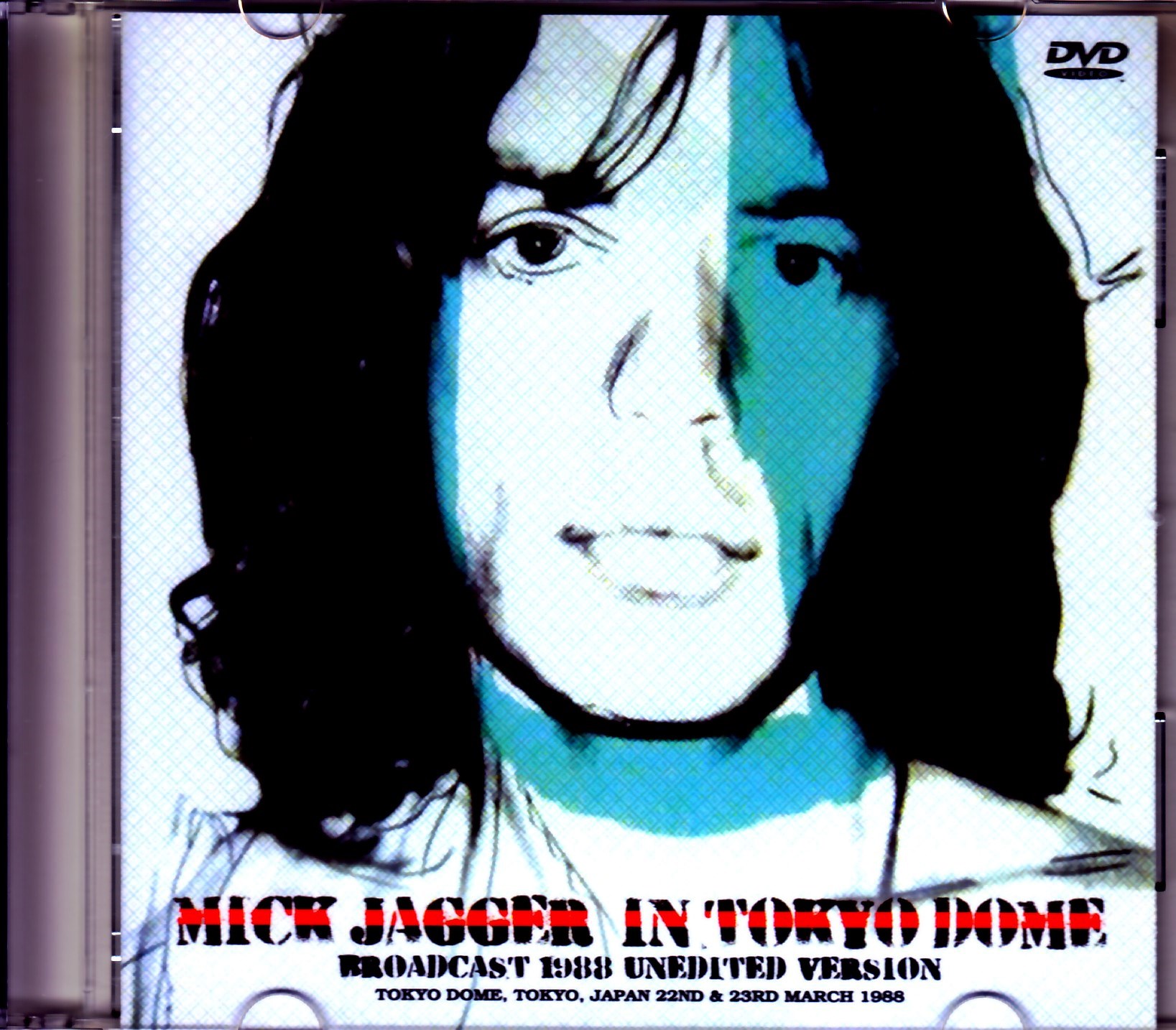 Mick Jagger ミック・ジャガー/Tokyo,Japan 1988 Japan Broadcast Ver.