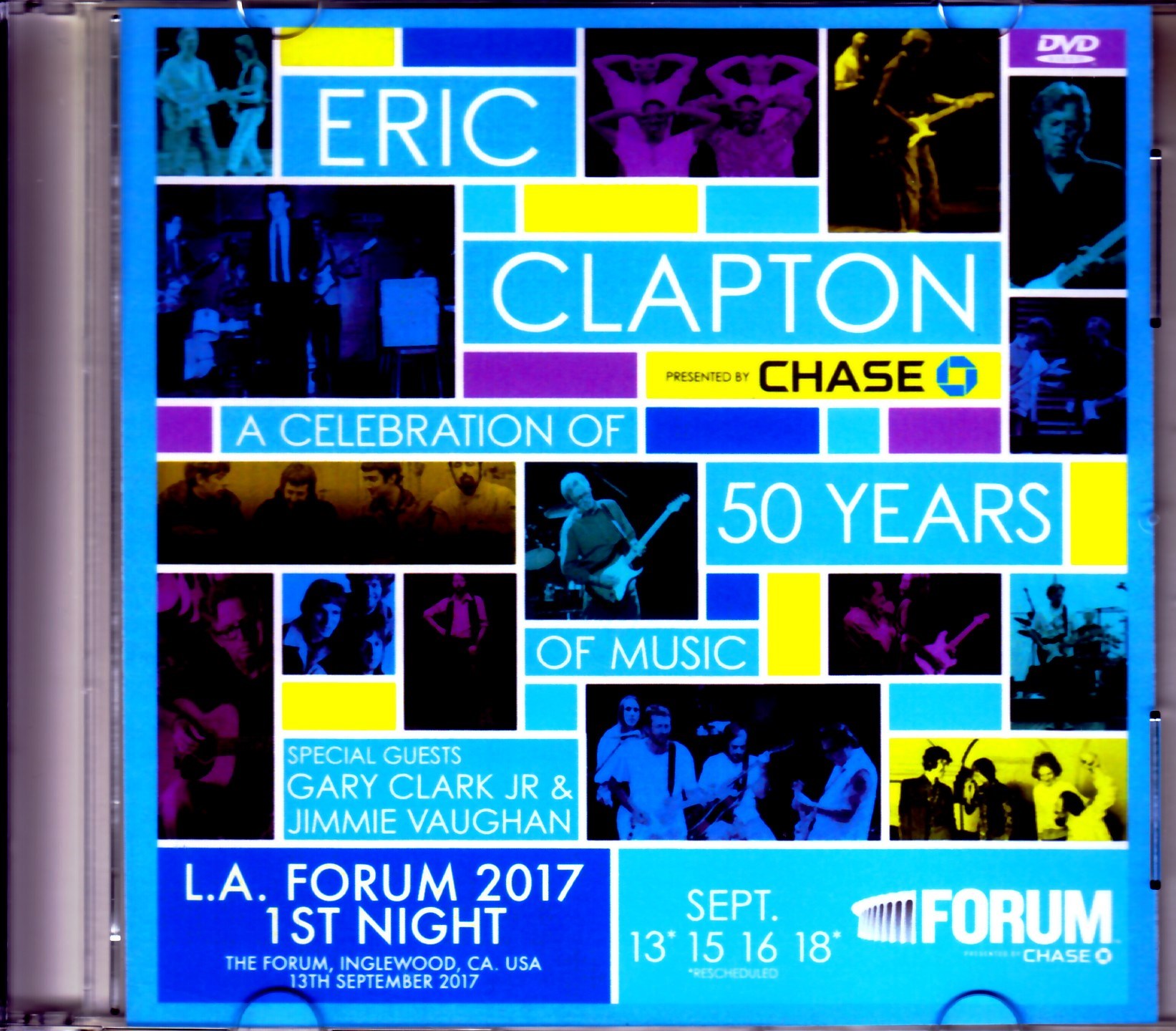 Eric Clapton エリック クラプトン Ca Usa 9 13 17