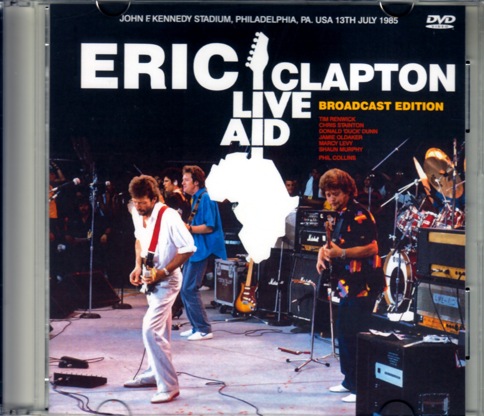 Eric Clapton エリック・クラプトン/Pa,USA 1985 Broadcast Edit