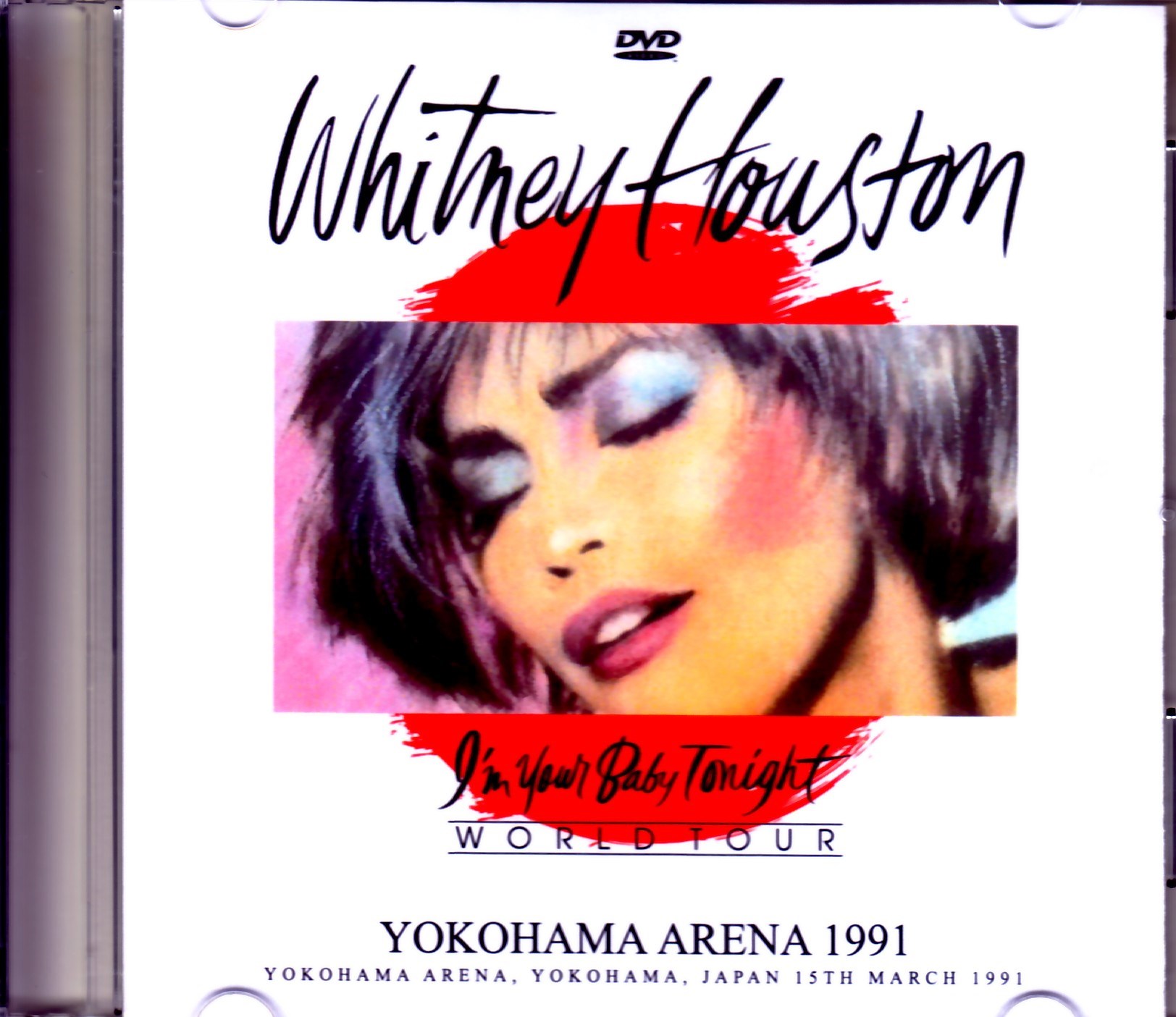 Whitney Houston ホイットニー・ヒューストン/Kanagawa,Japan 1991
