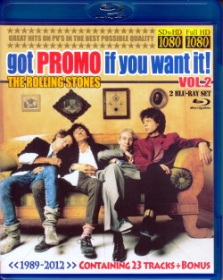 Rolling Stones ローリング・ストーンズ/Rare Prpmo 1989-2012 Blu-Ray Version