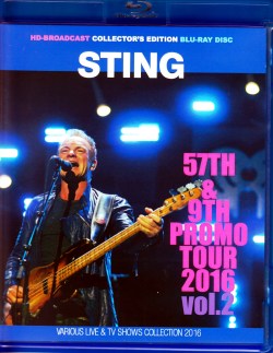 Sting スティング/TV Live and Promo Collection 2016 Vol.2 BRD