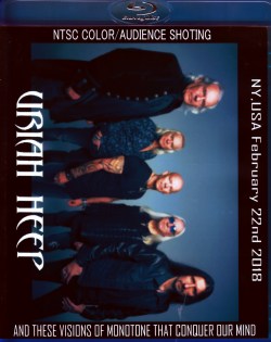 Uriah Heep ユーライア・ヒープ/NY,USA 2018 Blu-Ray Ver.