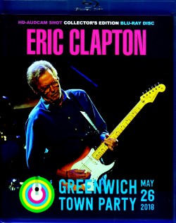 Eric Clapton エリック・クラプトン/CT,USA 2018 Blu-Ray Ver.