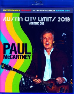 Paul McCartney ポール・マッカートニー/TX,USA 2018 & more Blu-Ray Ver.