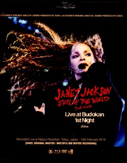 Janet Jackson ジャネット・ジャクソン/Tokyo,Japan 2.10.2019 Audio IEM Matrix Blu-Ray & DVD Ver.