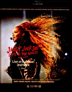 Janet Jackson ジャネット・ジャクソン/Tokyo,Japan 2.11.2019 Audio IEM Matrix Blu-Ray & DVD Ver.